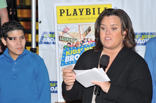 Photo Coverage: Rosie O'Donnell Kicks Off 13th Annual 'KIDS NIGHT ON BROADWAY' 