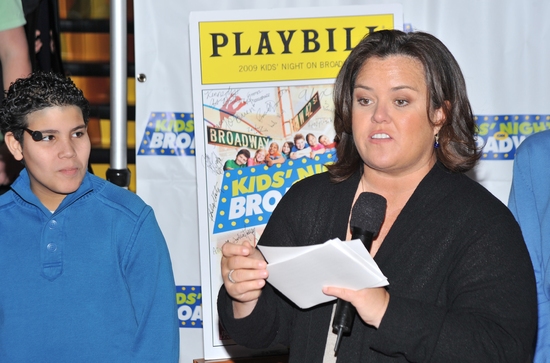 Photo Coverage: Rosie O'Donnell Kicks Off 13th Annual 'KIDS NIGHT ON BROADWAY'  Image