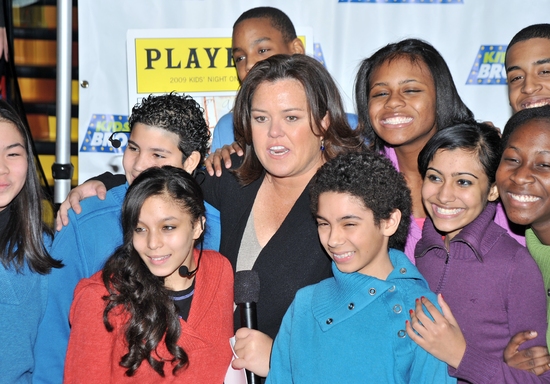 Photo Coverage: Rosie O'Donnell Kicks Off 13th Annual 'KIDS NIGHT ON BROADWAY' Image