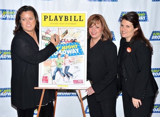 Photo Coverage: Rosie O'Donnell Kicks Off 13th Annual 'KIDS NIGHT ON BROADWAY' Image