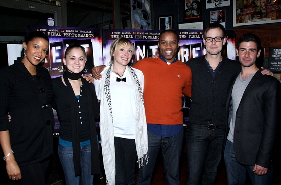 Renee Goldsberry, Andrea Goss, Tracy McDowell, Rodney Hicks, Jay Wilkison and Adam Kantor at 