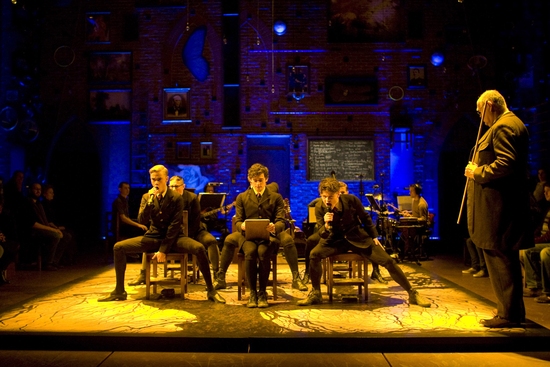 Aneurin Barnard and Iwan Rheon and the cast of Spring Awakening Photo