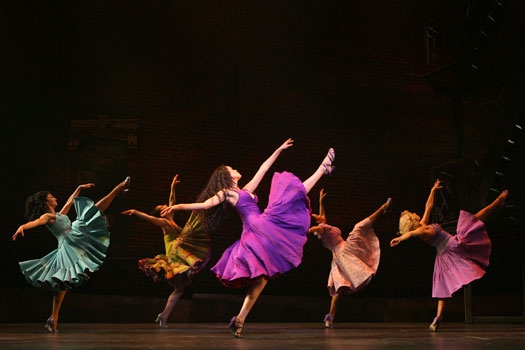 Karen Olivo and the ladies of West Side Story Photo