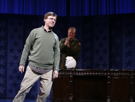 Photo Coverage: 'YOU'RE WELCOME AMERICA' Opening Night Curtain Call  Image