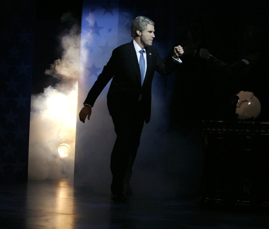 Photo Coverage: 'YOU'RE WELCOME AMERICA' Opening Night Curtain Call  Image