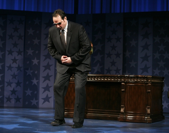 Photo Coverage: 'YOU'RE WELCOME AMERICA' Opening Night Curtain Call Image