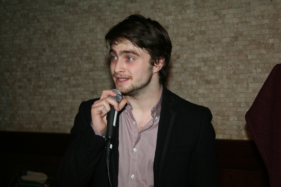 Photo Coverage: EQUUS Star Daniel Radcliffe's Portrait Unveiled at Tony's DiNapoli Image