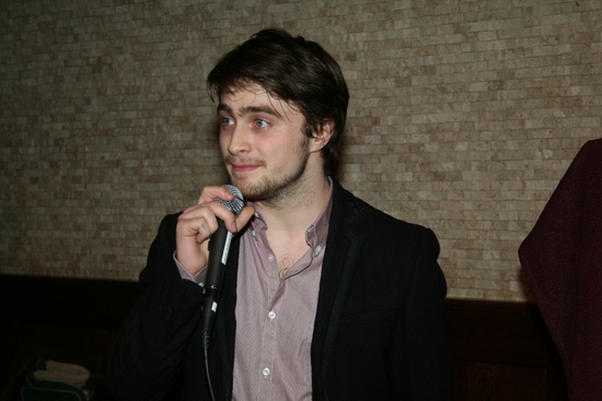 Photo Coverage: EQUUS Star Daniel Radcliffe's Portrait Unveiled at Tony's DiNapoli Image