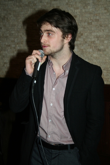 Photo Coverage: EQUUS Star Daniel Radcliffe's Portrait Unveiled at Tony's DiNapoli Image
