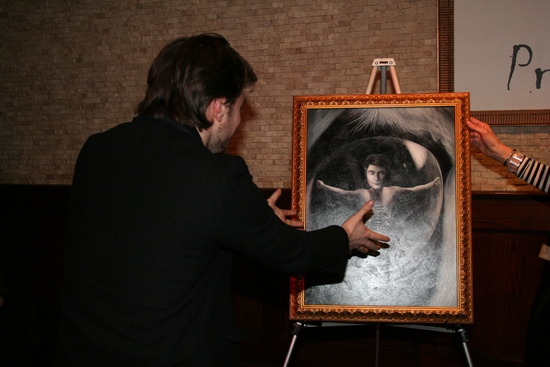 Photo Coverage: EQUUS Star Daniel Radcliffe's Portrait Unveiled at Tony's DiNapoli Image