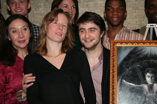Photo Coverage: EQUUS Star Daniel Radcliffe's Portrait Unveiled at Tony's DiNapoli Image
