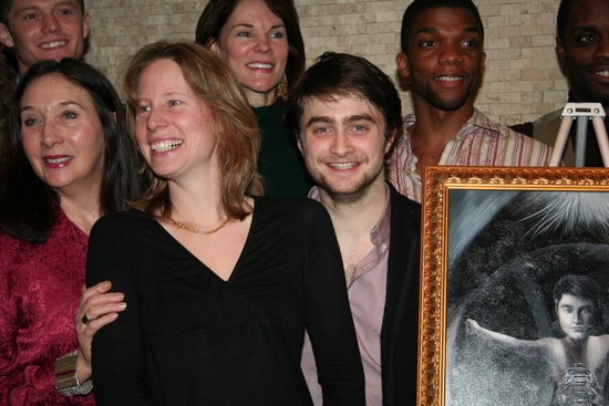 Photo Coverage: EQUUS Star Daniel Radcliffe's Portrait Unveiled at Tony's DiNapoli Image