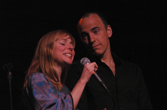 Kerry Butler and William Michals dueting on Suddenly, Seymour Photo