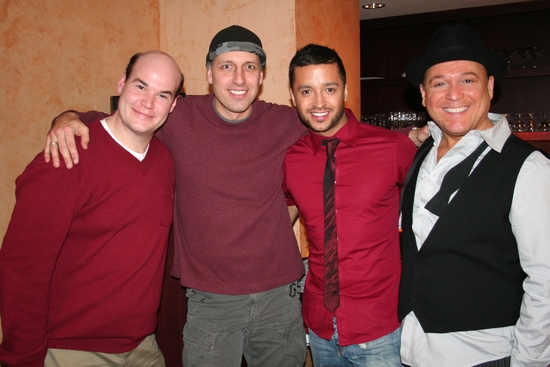 Aaron Kaburick, Richard Costa, Jai Rodriguez and Steve Weber Photo