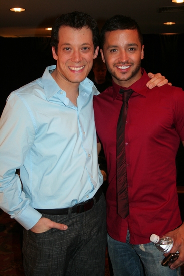 John Tartaglia and Jai Rodriguez Photo