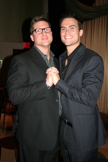 Christopher Sieber and Cheyenne Jackson Photo