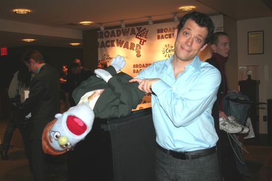 Photo Coverage: BROADWAY BACKWARDS 4 Backstage Image