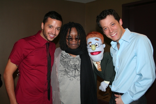 Photo Coverage: BROADWAY BACKWARDS 4 Backstage Image