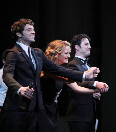 Michael Urie, Becky Newton and Christopher Kale Jones

 Photo