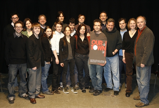 Photo Flash: OUR TOWN Meets the Press 