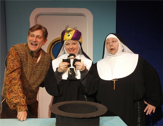 David Edwards (as Howard) Jeanne Tinker (as Sister Amnesia) and Bonnie Lee (as The Mo Photo