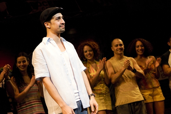 Photo Coverage: Lin-Manuel Miranda Bids Farewell to 'IN THE HEIGHTS' - His Last Curtain Call Image
