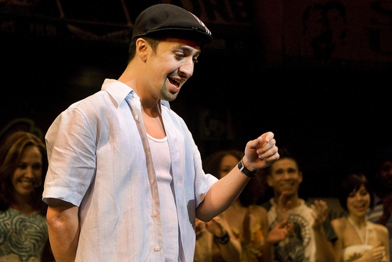 Photo Coverage: Lin-Manuel Miranda Bids Farewell to 'IN THE HEIGHTS' - His Last Curtain Call Image