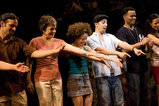 Photo Coverage: Lin-Manuel Miranda Bids Farewell to 'IN THE HEIGHTS' - His Last Curtain Call Image