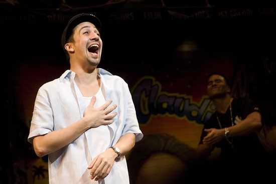 Photo Coverage: Lin-Manuel Miranda Bids Farewell to 'IN THE HEIGHTS' - His Last Curtain Call Image