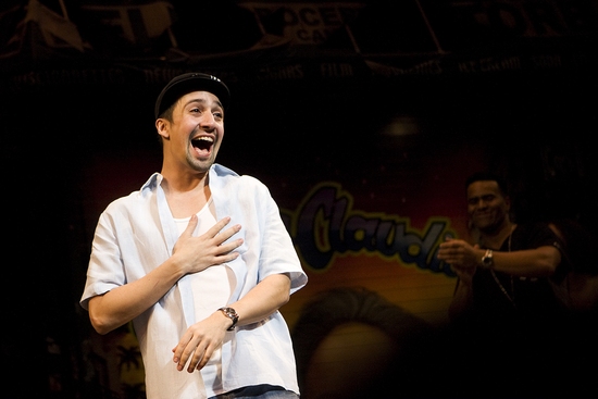 Photo Coverage: Lin-Manuel Miranda Bids Farewell to 'IN THE HEIGHTS' - His Last Curtain Call Image