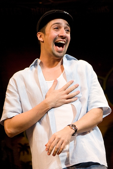 Photo Coverage: Lin-Manuel Miranda Bids Farewell to 'IN THE HEIGHTS' - His Last Curtain Call Image