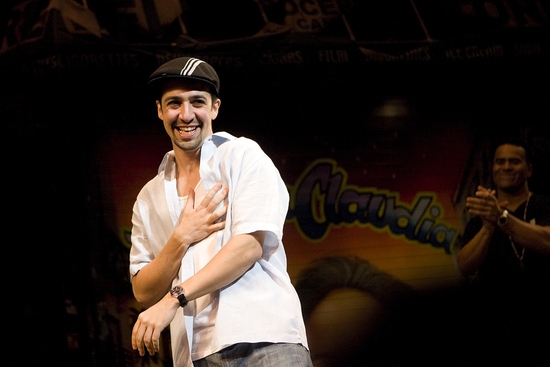 Photo Coverage: Lin-Manuel Miranda Bids Farewell to 'IN THE HEIGHTS' - His Last Curtain Call Image