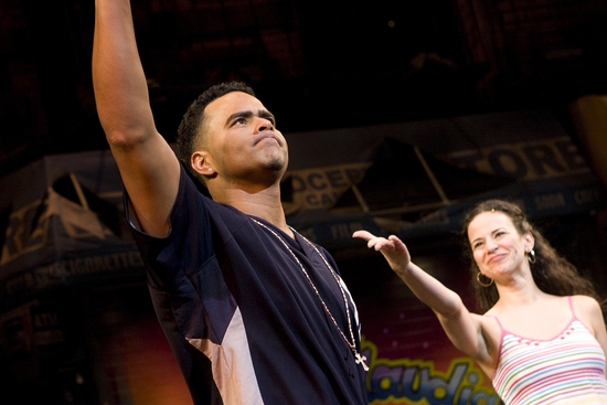 Christopher Jackson and Mandy Gonzalez

 Photo