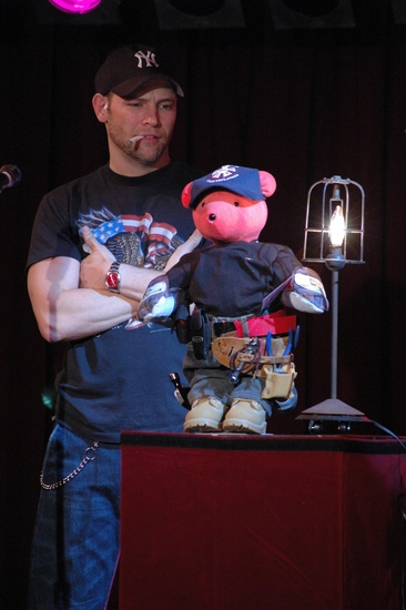 Jim Newman and the I.A.T.S.E. (Local One) Bear Photo