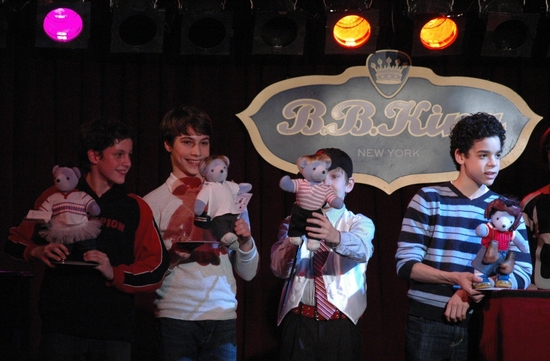 Trent Kowalik, Kiril Kulish, Tommy Batchelor and David Alvarez and the Billy Elliot b Photo