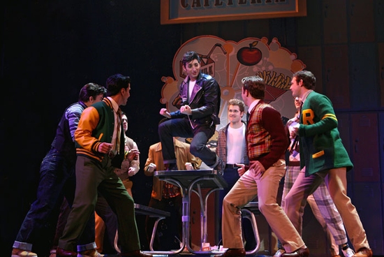 Photo Flash: The Cast of GREASE on Tour Image