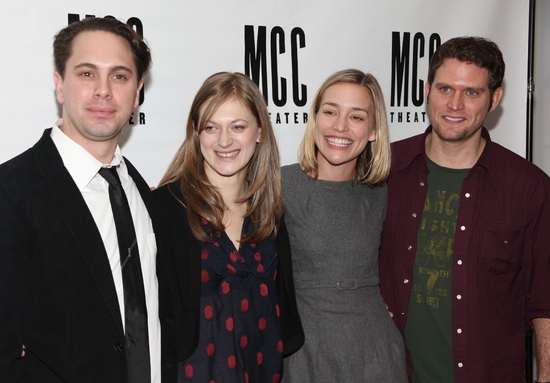 Photo Coverage: MCC Theater's 'reasons to be pretty' Meets The Press Image
