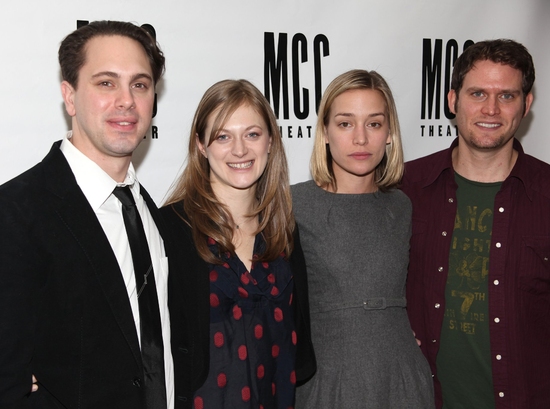 Photo Coverage: MCC Theater's 'reasons to be pretty' Meets The Press Image