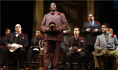 Tituss Burgess as Nicely-Nicely Johnson and Company Photo