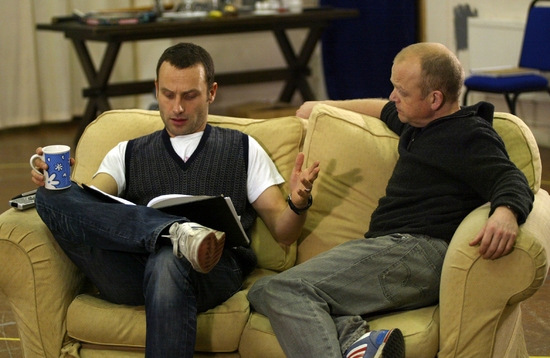 Andrew Lincoln and Toby Jones Photo