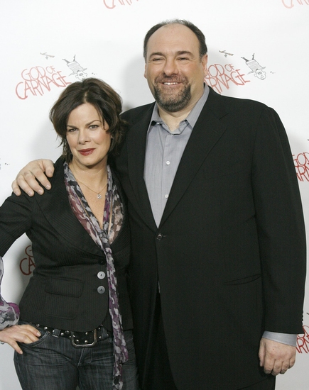 Marcia Gay Harden and James Gandolfini Photo