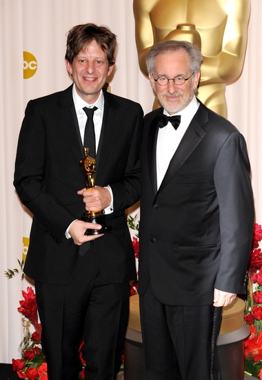 Christian Colson and Steven Spielberg Photo