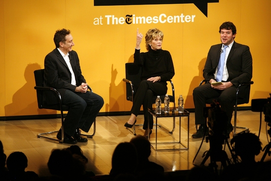 Photo Coverage: 33 VARIATIONS' Fonda & Kaufman Guest at NYT Times Talk Image