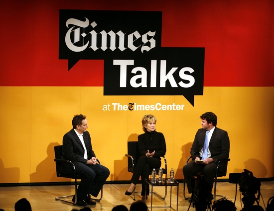 Photo Coverage: 33 VARIATIONS' Fonda & Kaufman Guest at NYT Times Talk Image