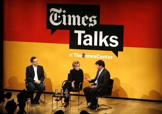 Photo Coverage: 33 VARIATIONS' Fonda & Kaufman Guest at NYT Times Talk Image