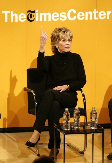 Photo Coverage: 33 VARIATIONS' Fonda & Kaufman Guest at NYT Times Talk Image