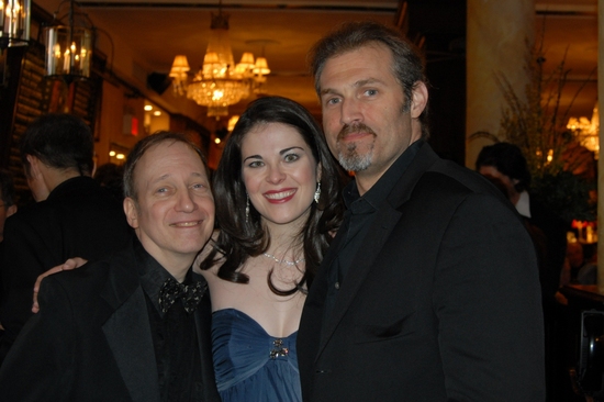 Scott Siegel, Sarah Jane McMahon, and Marc Kudisch Photo