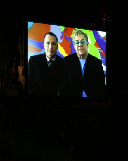David Furnish and Elton John Photo
