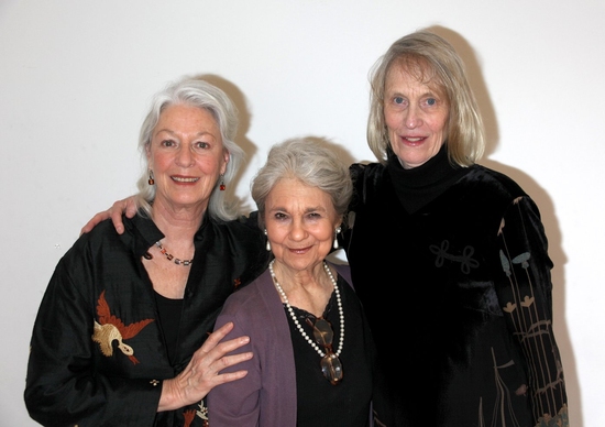 Jane Alexander, Lynn Cohen and Tina Howe

 Photo