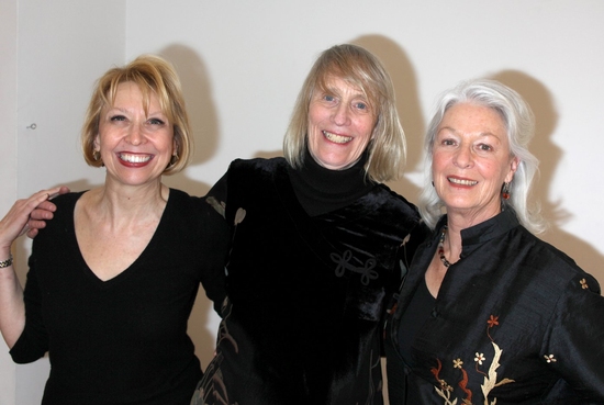 Julie Halston, Jane Alexander and Tina Howe Photo